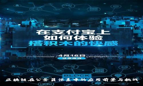 区块链在公务员体系中的应用前景与挑战